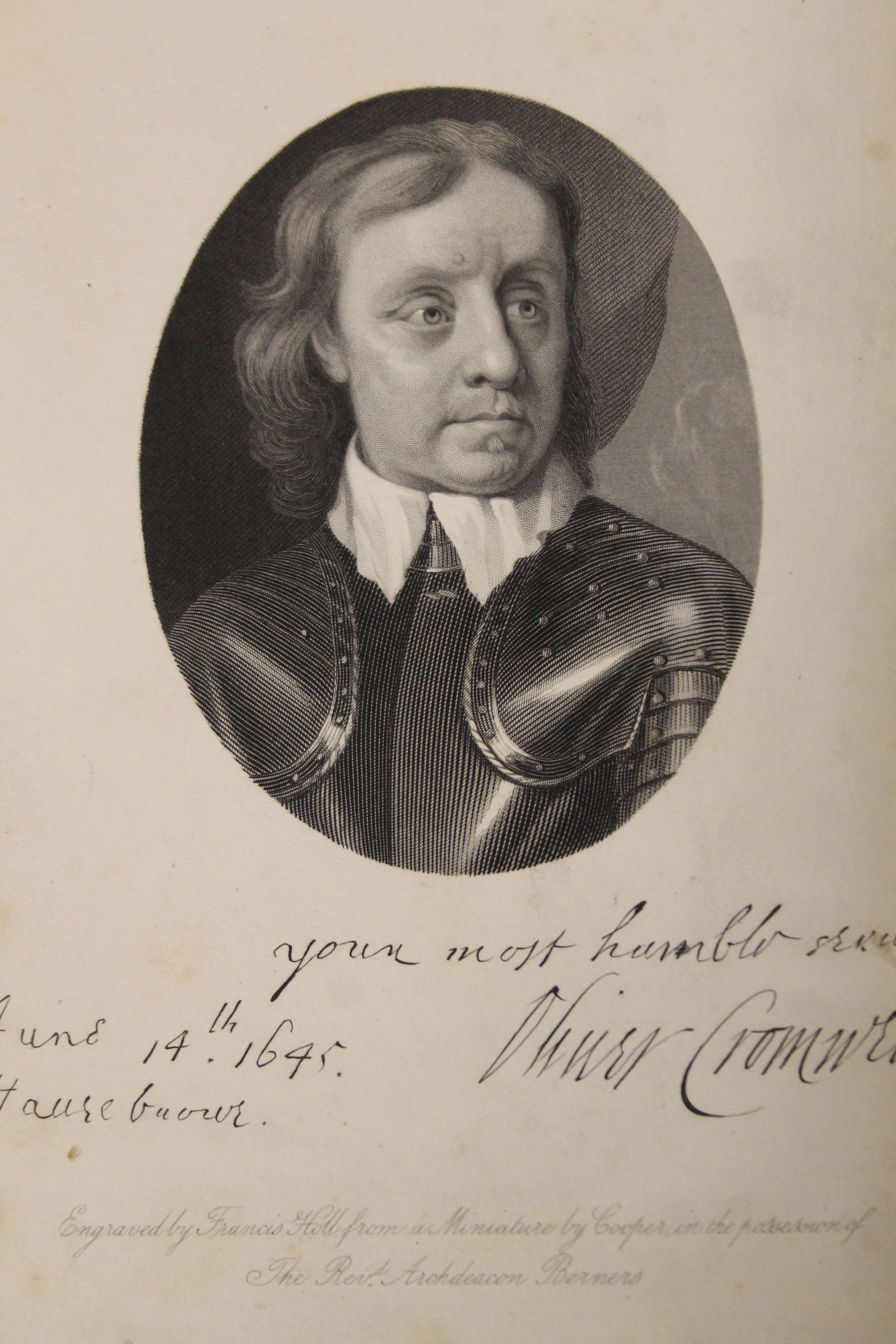 Carlyle (Thomas), Oliver Cromwell's Letters and Speeches, first edition, 3 vols, - Image 8 of 16