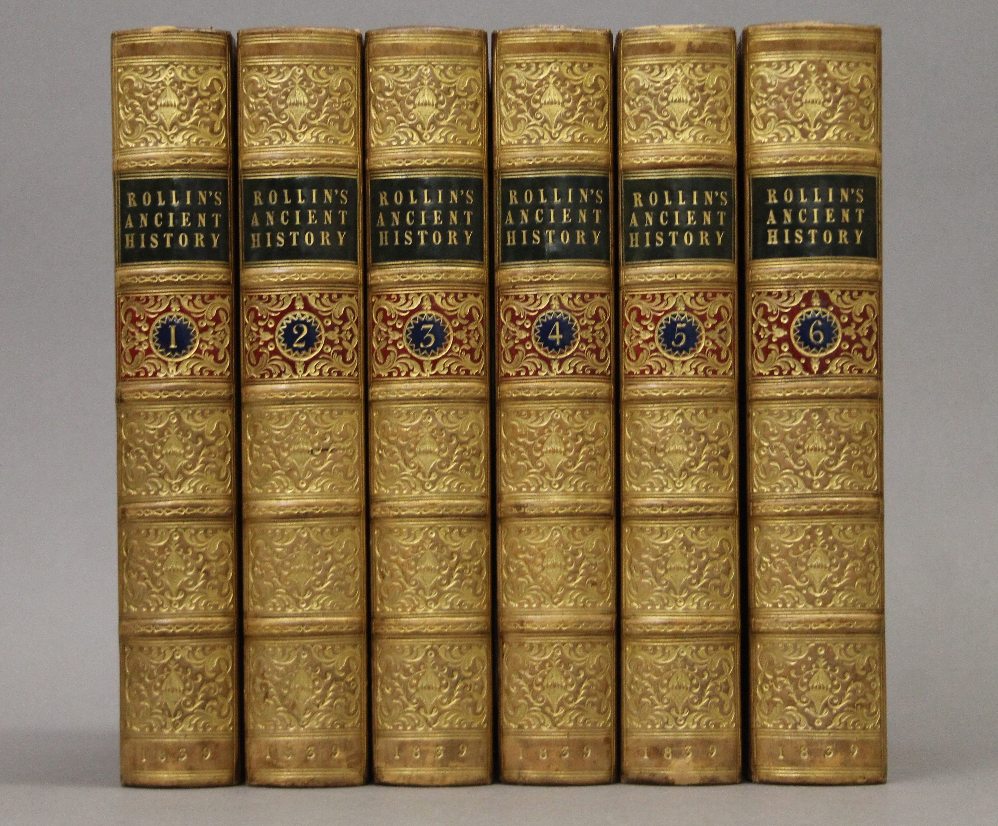 Rollin (M), The Ancient History Translated From the French, new edition, 6 vols, - Image 2 of 21