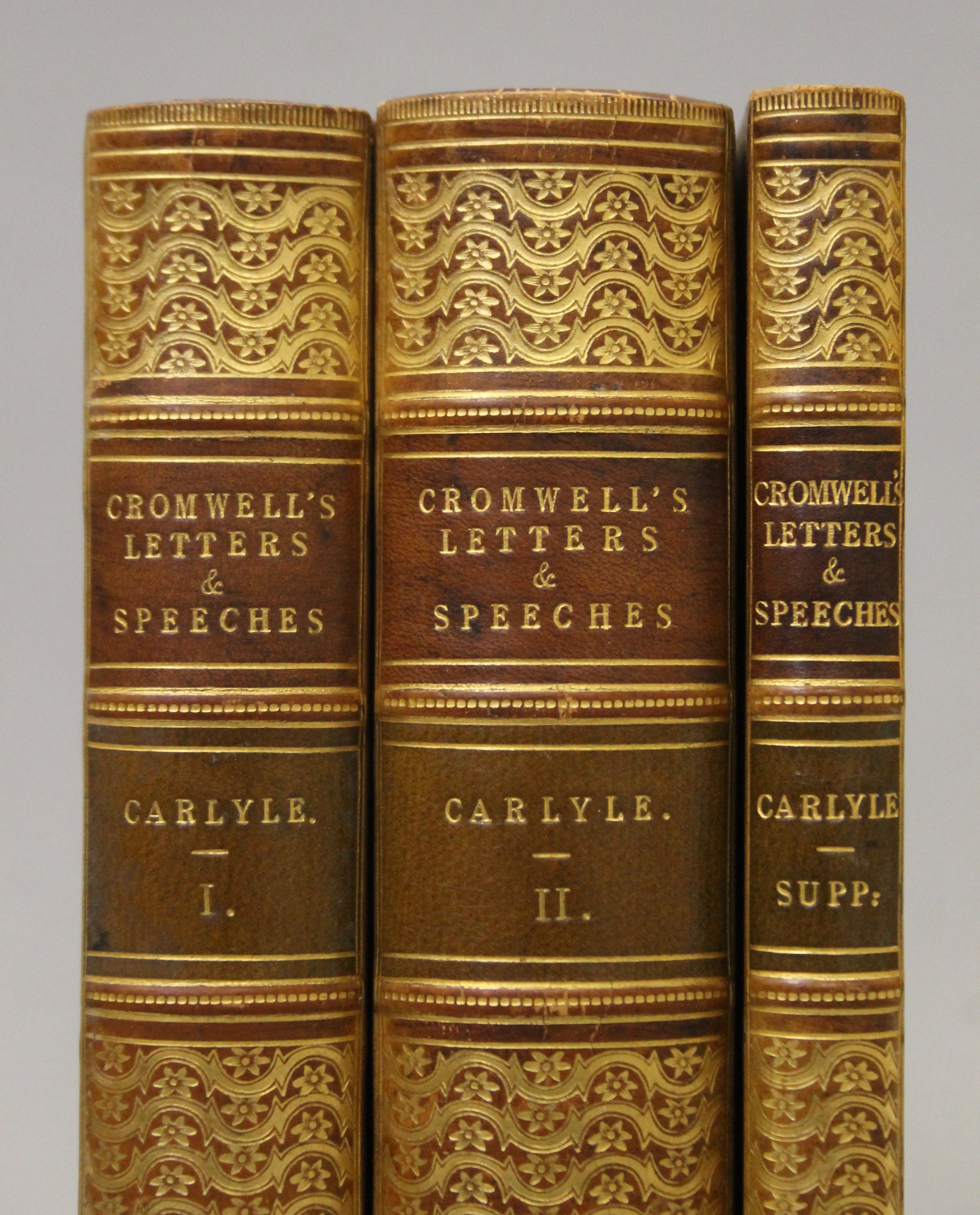 Carlyle (Thomas), Oliver Cromwell's Letters and Speeches, first edition, 3 vols, - Image 11 of 16