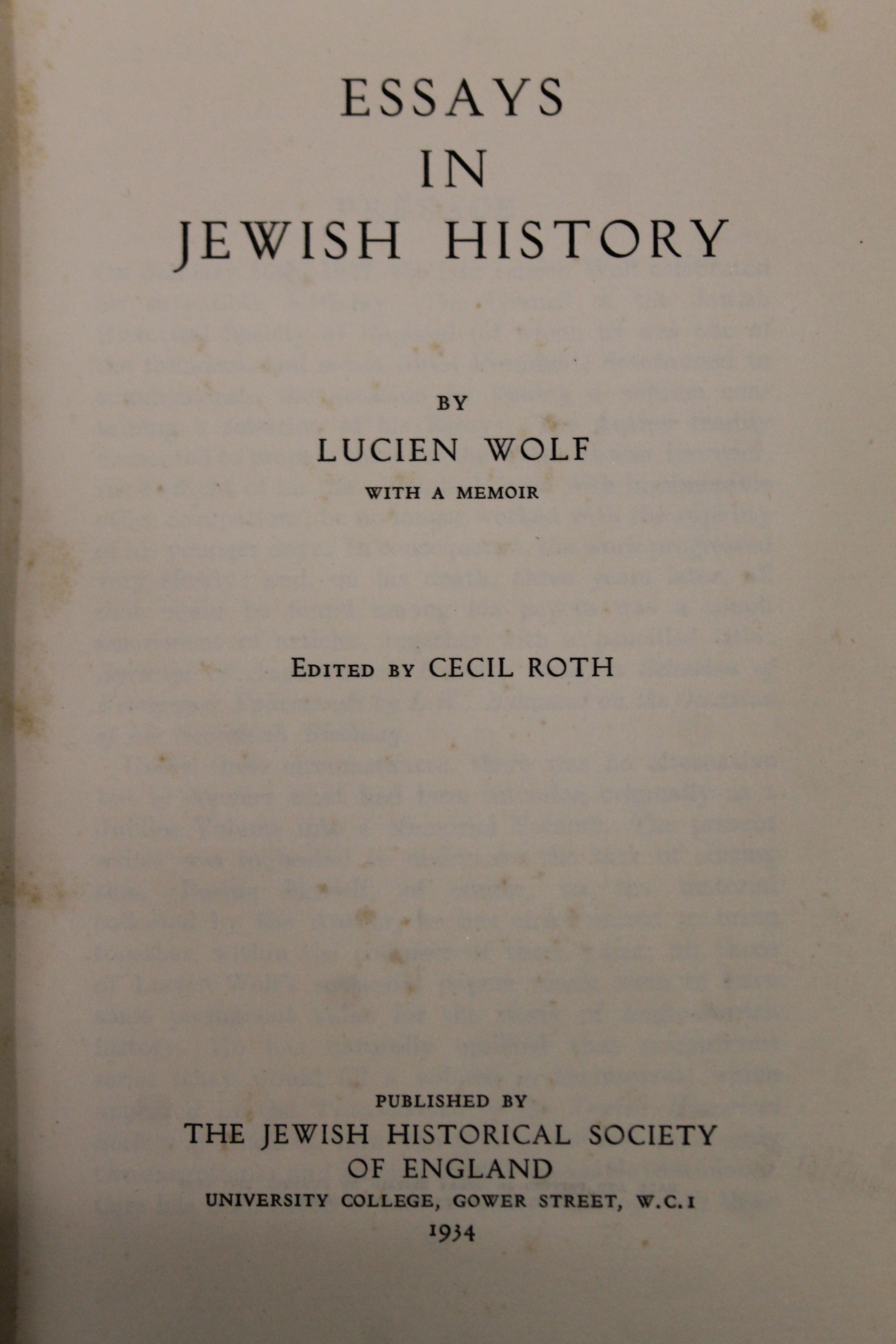 Errera (Leo), The Russian Jews, Extermination and Emancipation?, - Bild 11 aus 60