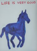 SHRIGLEY, DAVID OBE (born 1968) British (AR), Life Is Very Good, a limited edition poster.