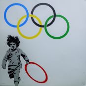 PURE EVIL (CHARLES UZZELL-EDWARDS) (born 1968) British (AR), New Logo for the Olympics,