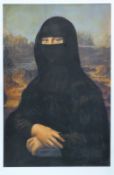 PURE EVIL (CHARLES UZZELL-EDWARDS) (born 1968) British (AR), Mona Lisa Hijab,