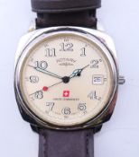 A boxed Rotary gentleman's wristwatch. 3.75 cm wide.
