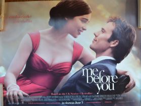 A collection of 30 film release posters to include Me Before You (x2), The Family, The Light Between