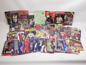 Large collection of football programmes from the 1980s,90s and early 2000s from Stoke City, West