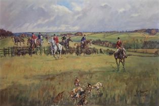 After John King (British C20th); 'The Meynell, and The Quorn', two Chelsea Green limited edition