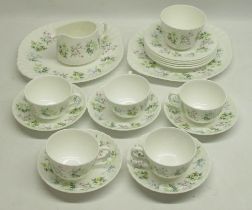 Twenty piece Minton Spring Valley tea set