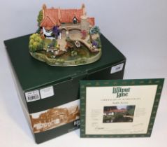 Lilliput Lane: 'Pull's Ferry' L2828, ltd. ed. 316/1250, with box and certificate