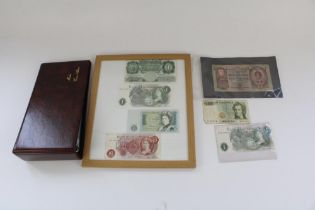 GB and world banknotes, early to mid C20th incl. ERII BOE £1s etc (qty)