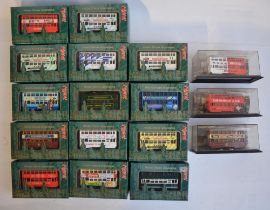 Collection of 17 boxed diecast Hong Kong tram models to include 16 by Peak Horse (2 in clear hard