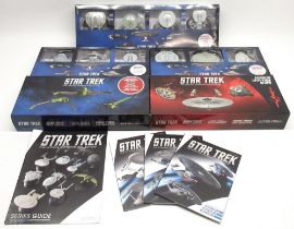 Five Star Trek multipack boxed model collections by Eaglemoss to include Mirror Universe 3 ship se