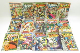 Marvels X-Men – X-Men/Uncanny X-Men Vol.1 (1963-1981) #93, 108, 109, 110-120 & 122-141, Uncanny X-