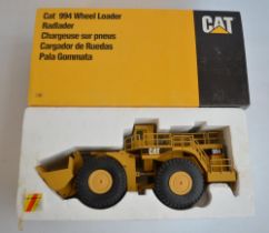 Boxed NZG 1/50 scale diecast Caterpillar 994 Wheel Loader (Art No 366) in very good previously