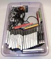 Sony PlayStation PS2 console and a collection of PlayStation 2 and CD-Rom games (qty.)