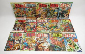 Marvels Ka-zar: Astonishing Tales featuring Ka-Zar Lord of the Jungle #9-11 & 13-20, Ka-Zar Lord