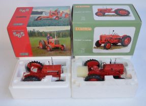 Two boxed 1/16 Valmet tractor models in mint condition from Universal Hobbies to include a Valmet 33