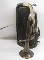 A Besson and Company prototype Class A euphonium with case