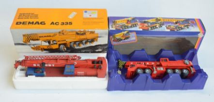 Boxed Conrad 1/50 scale diecast Demag AC335 All-Terrain Crane (Model no 2081) in good overall