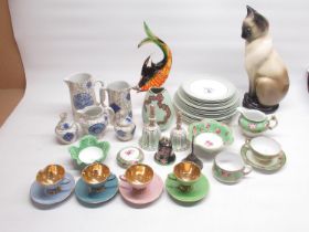 Laurence Llewelyn-Bowen Collection - Noritake cup and saucer, cup, milk jug and bowl, Fenton 'Osaka'