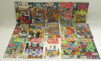 Marvels Force Works (1994-1996) #1, 3-10, 12, 13, 15, 16, 17 & 20 (15)