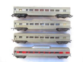 Set of four Triang 0 gauge luxury coaches