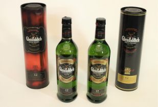 Glenfiddich Special Reserve Single Malt Scotch Whisky aged 12 years (70cl, 40% vol.) together with