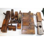 Large collection of vintage Beading and Moulding Planes and a Sargent Jack Plane.