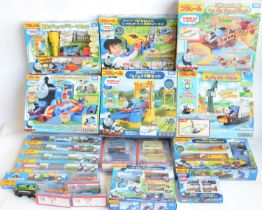 Collection of Japanese imported Takara Tomy Thomas & Friends battery powered plastic model train