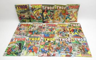 Marvels Thor - The Mighty Thor #132, 192, 232, 245, 246, 254, 267, 268, 271-274, 276-303, 306, 312-