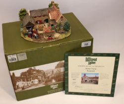 Lilliput Lane: 'Home Farm - Beamish' L2654, ltd. ed. 460/595, with box and certificate