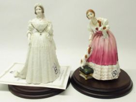 Two porcelain figures of Queen Victoria: Royal Doulton - HN3125, from the 'Queens of The Realm'