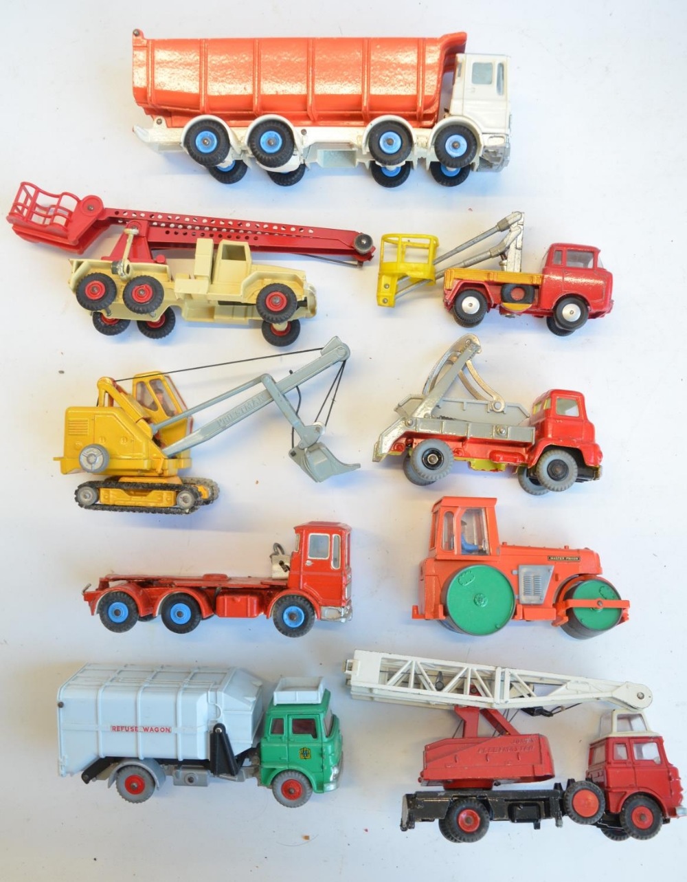 Twelve boxed vintage diecast plant/commercial vehicle models to include Corgi 1128 Priestman Luffing - Image 3 of 6