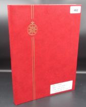 Red Album containing collection of GB stamps from 1840 onwards, used and mint, mainly QEII Mint, 8