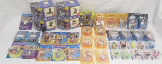 Large mixed collection of Disney related boxed figures, made by Disney Stores, Medicom Toys,
