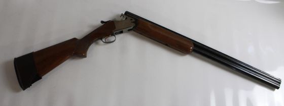 Miroku 12Bore Over/under ejector shotgun. Barrel length28ins, length or pull 14ins. There is
