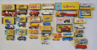 Twenty two boxed vintage diecast vehicle models from Corgi, Dinky and Matchbox to include Corgi 1132