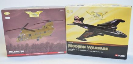 Two Corgi Aviation Archive 1/72 scale limited edition diecast aircraft models to include AA34702