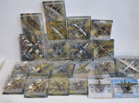 Twenty one WW2 aircraft models from Amer etc to include B-29, Sunderland, Skytrain etc. Various