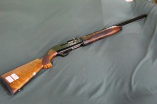 12B Webley & Scott semi-auto shotgun with 27" barrel, vented barrel (14), overall length 48", length