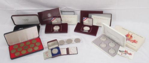 US Mint US Olympic Coins of the Atlanta Centennial Olympic Games 1996 Silver One Dollar Proofs (2