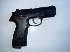 A Beretta PX4 Storm Co2 Air pistol with accessories including holster .177 pellets x6, magazines,