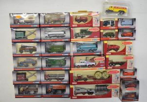 Twenty six boxed 1/76 scale OO gauge diecast Trackside model vehicles/vehicle sets from Corgi and