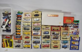Collection of Lledo, Oxford and Matchbox diecast model vehicles, contents mostly mint/near mint,