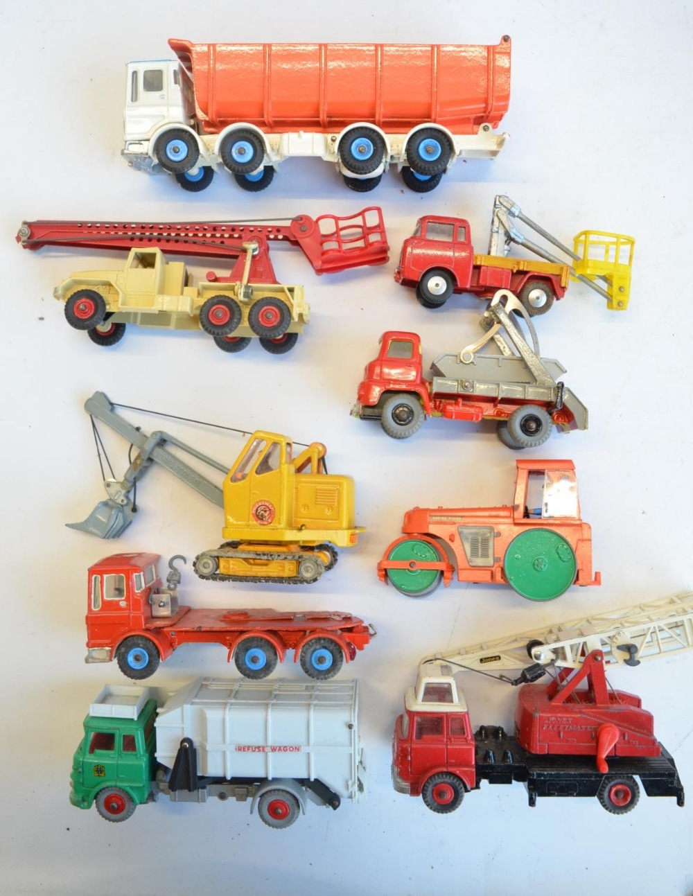 Twelve boxed vintage diecast plant/commercial vehicle models to include Corgi 1128 Priestman Luffing - Image 2 of 6