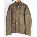 Barbour International Ladies coat in brown/khaki, size XL