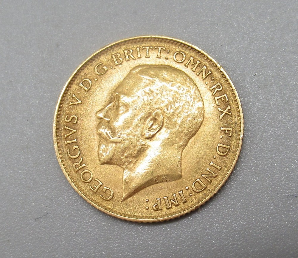 Geo.V 1913 half sovereign, 3.97g - Image 2 of 2