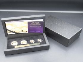 Hattons of London Sovereign Deluxe Set, including sovereign, half sovereign, quarter sovereign,