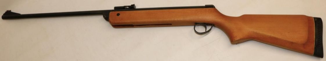 BSA Meteor break-barrel air rifle, .22, barrel length 18.5"