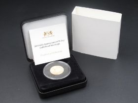 Harrington & Byrne 2024 80th Anniversary of D-Day Gold Proof Sovereign, country of issue Ascension
